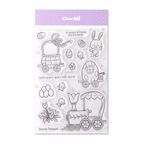 Timbro Clear-Mi 2714-CLEM-D Easter train