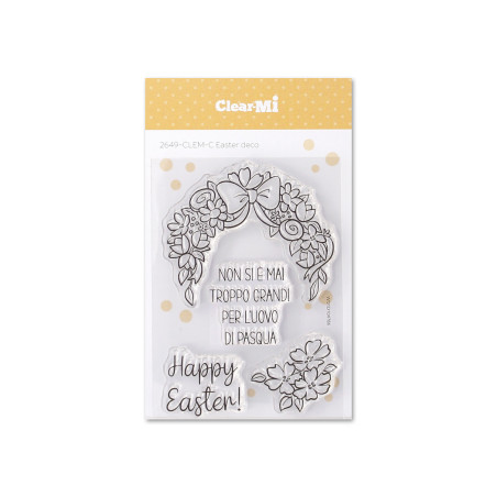 Timbro Clear-Mi 2649-CLEM-C Easter Deco