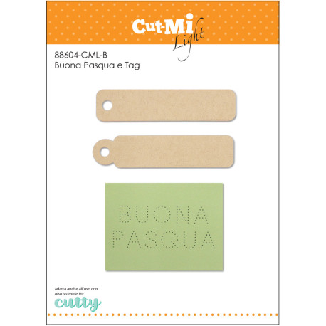 Fustelle Cut-Mi 88604-CML-B Buona Pasqua e Tag