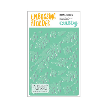 Mini Embossing Folder - Branches
