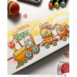 SET Fustelle Cut-Mi 88679-CML-D e Timbro 2714-CLEM-D Easter train