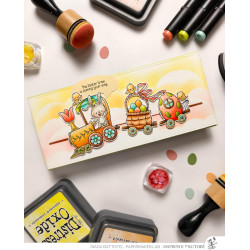 SET Fustelle Cut-Mi 88679-CML-D e Timbro 2714-CLEM-D Easter train
