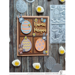 SET Fustelle Cut-Mi 88679-CML-D e Timbro 2714-CLEM-D Easter train