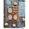 SET Fustelle Cut-Mi 88679-CML-D e Timbro 2714-CLEM-D Easter train