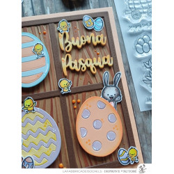 SET Fustelle Cut-Mi 88679-CML-D e Timbro 2714-CLEM-D Easter train