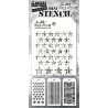 Stamper Anonymous Tim Holtz Layering Mini Stencil Set 11 3pezzi