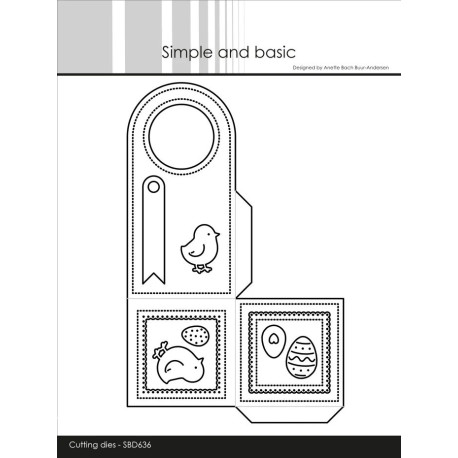 Simple and Basic Easter Basket Dies