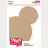 6x9 SN@P! Mini Chipboard Album Mouse Ear