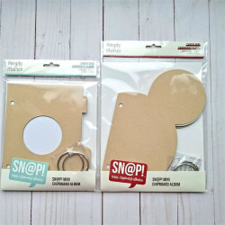 6x7 SN@P! Mini Chipboard Album Camera