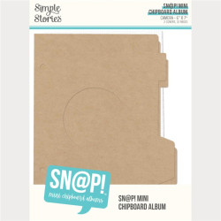 6x7 SN@P! Mini Chipboard Album Camera