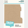 6x7 SN@P! Mini Chipboard Album Camera