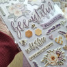 Simple Stories Simple Vintage Lavender Fields Foam Stickers 66pz