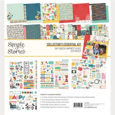 Simple Stories Say Cheese Happiest Place Collector's Essential Kit