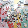 Simple Stories Say Cheese Happiest Place Chipboard 58pz