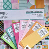 Simple Stories Color Me Happy Collection Kit 30x30cm