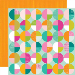 Simple Stories Color Me Happy Collection Kit 30x30cm