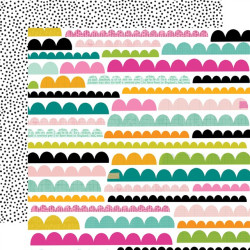 Simple Stories Color Me Happy Collection Kit 30x30cm