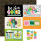 Simple Stories Color Me Happy Collection Kit 30x30cm