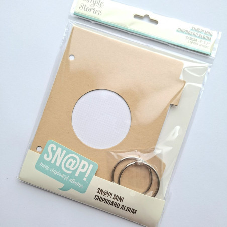 6x7 SN@P! Mini Chipboard Album Camera