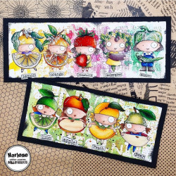 AALL & Create Stamp Set A7 1018 Apple