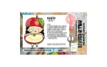 AALL & Create Stamp Set A7 1018 Apple