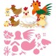 Marianne Design Collectables Eline's Chicken Family