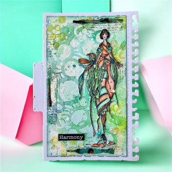AALL & Create Stencil 261 Bubble Field