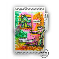 AALL & Create Stencil 261 Bubble Field