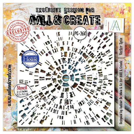 AALL & Create Stencil 260 Vector Spin