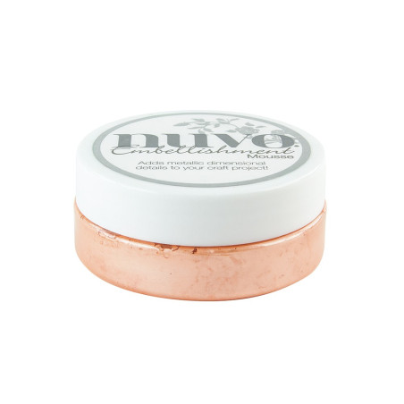 Nuvo Embellishment Mousse Coral Calypso