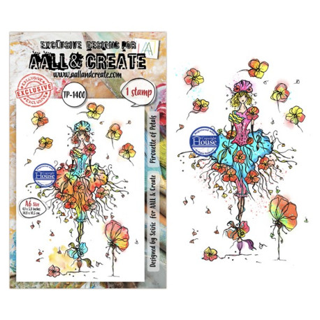 AALL & Create Stamp Set A6 1400 Pirouette of Petals