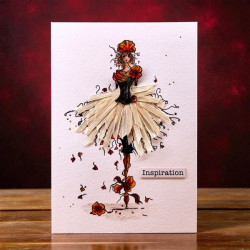 AALL & Create Stamp Set A6 1400 Pirouette of Petals
