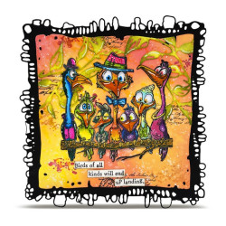 AALL & Create Stamp Set A6 1414 Sir Chirps-a-Lot