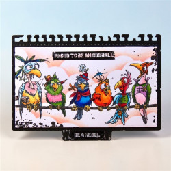 AALL & Create Stamp Set A6 1413 Flight Club