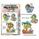 AALL & Create Stamp Set A6 1412 Born To Blend In