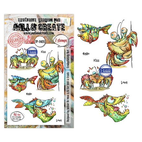 AALL & Create Stamp Set A6 1408 Crabsolutely Not