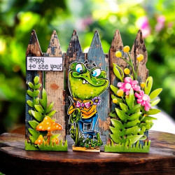 AALL & Create Stamp Set A6 1406 Un-frog-gettable