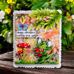 AALL & Create Stamp Set A6 1406 Un-frog-gettable