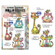 AALL & Create Stamp Set A6 1405 Just Meowmories