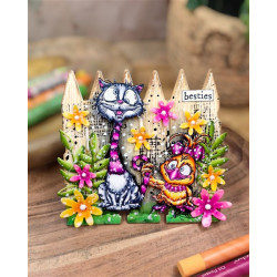 AALL & Create Stamp Set A6 1405 Just Meowmories