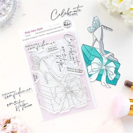Pinkfresh Studio The Couture Edit Clear Stamps Step into Style