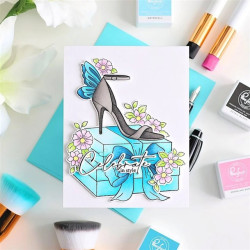 Pinkfresh Studio The Couture Edit Clear Stamps Step into Style