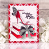 Pinkfresh Studio The Couture Edit SET Clear Stamps + Die Step into Style