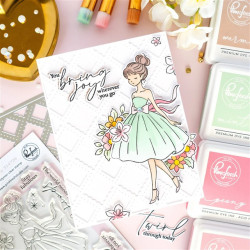 Pinkfresh Studio The Couture Edit Clear Stamps Couture Grace