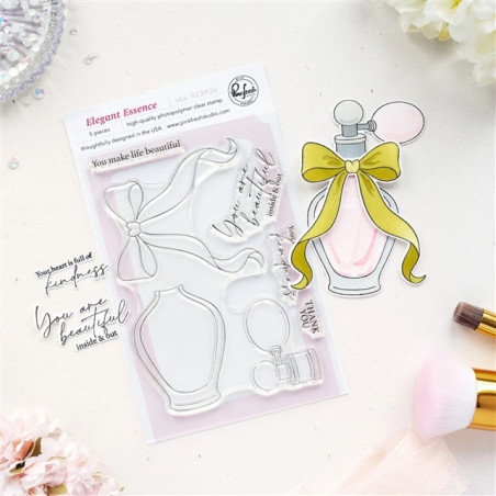 Pinkfresh Studio The Couture Edit Clear Stamps Elegant Essence