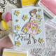 Pinkfresh Studio The Couture Edit SET Clear Stamps + Die Couture Grace