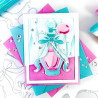Pinkfresh Studio The Couture Edit SET Clear Stamps + Die Elegant Essence