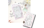 Pinkfresh Studio The Couture Edit SET Clear Stamps + Die Couture Grace