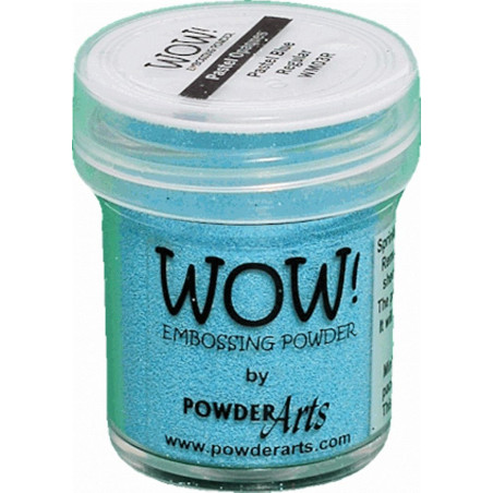 Embossing powder Wow! Opaque Pastel Blue