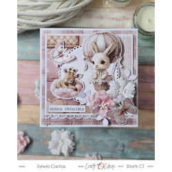 Craft o' Clock Baby Girl Universe Paper Collection Set 30x30cm 6fg